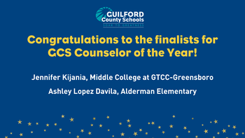  High School Counselor of the Year.